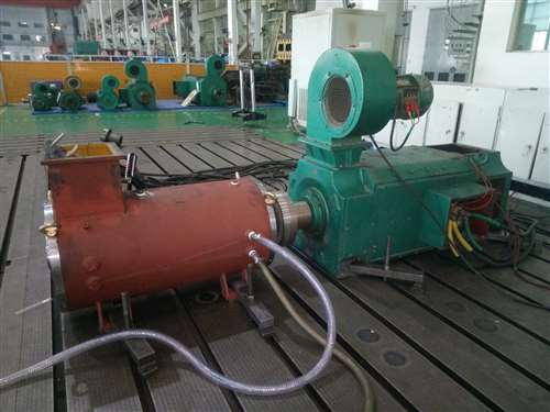 客戶某泵站配套電機(jī)YJ272A1-225KW做型式試驗